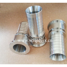 Stainless Steel Fitting Pipe CNC Machine Parts Hose Nipple